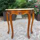 Console en merisier et marbre