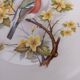 Two Limoges porcelain plates signed M. Hague.