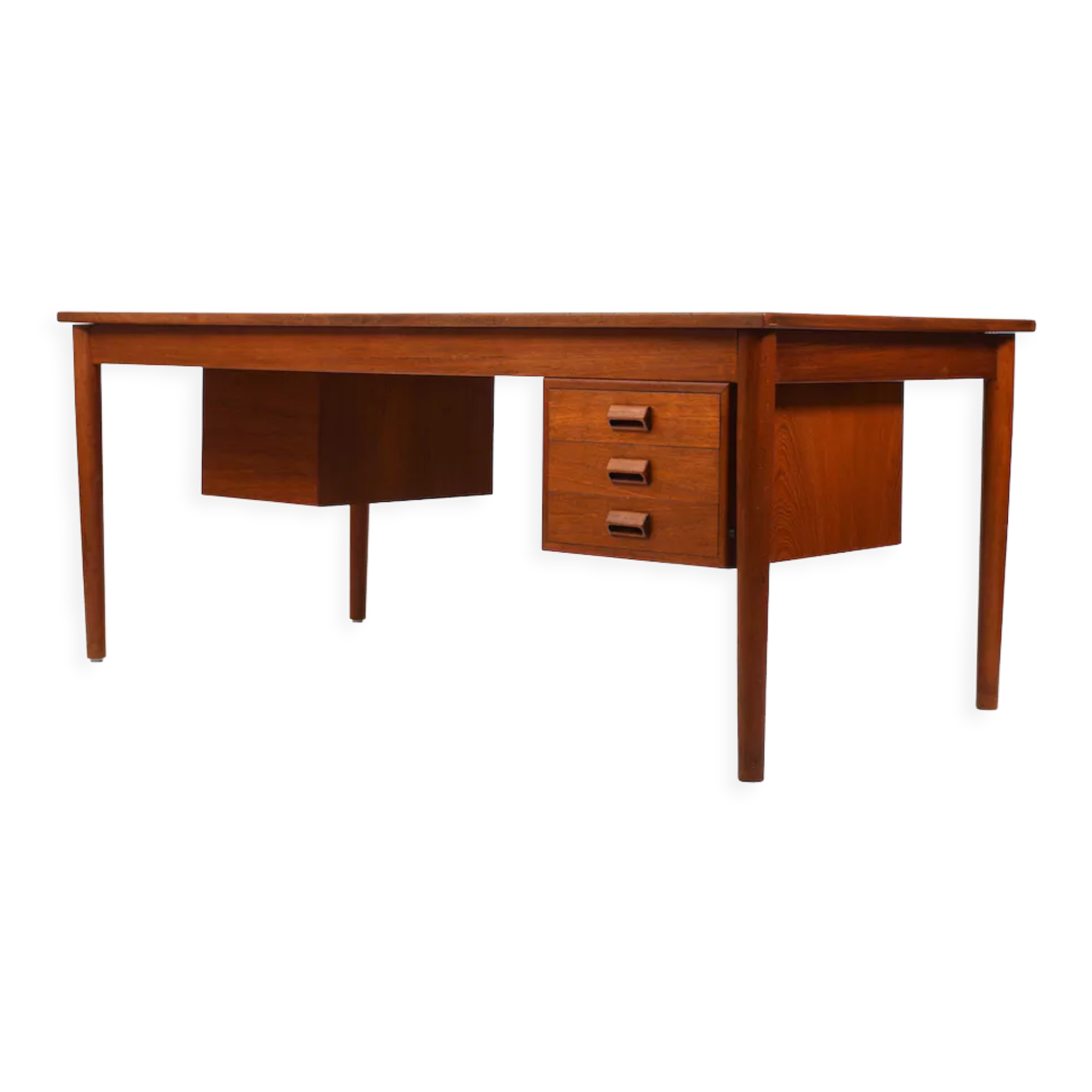 Børge Mogensen teak double-desk 1950s