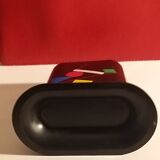 Pierre Cardin. Cigarette doors with cubizing decoration. Vintage.