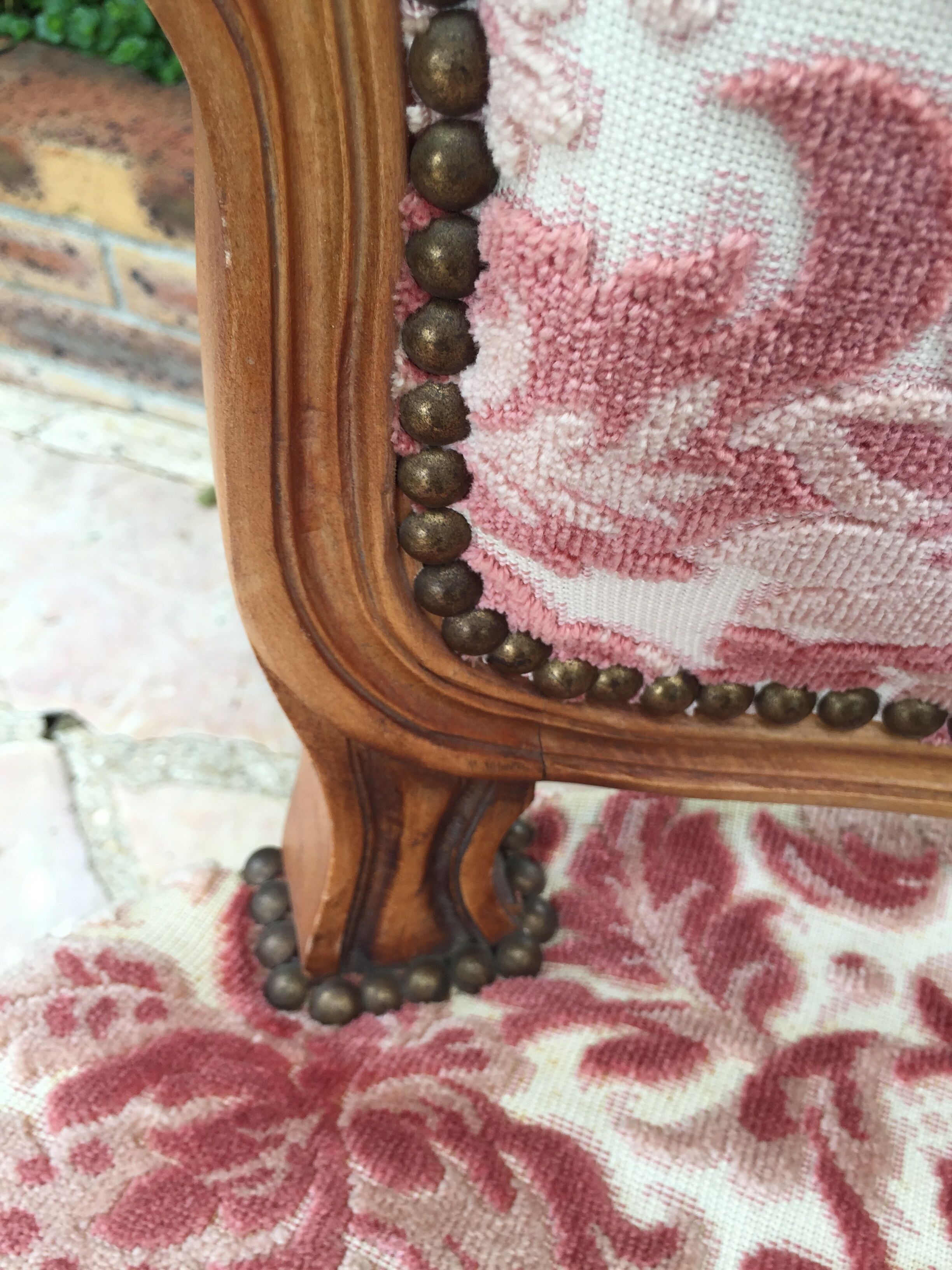 Fauteuil ancien Louis XV