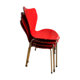 Set of 4 Arne Jacobsen chairs