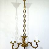 Lustre 3 Lumières Bronze