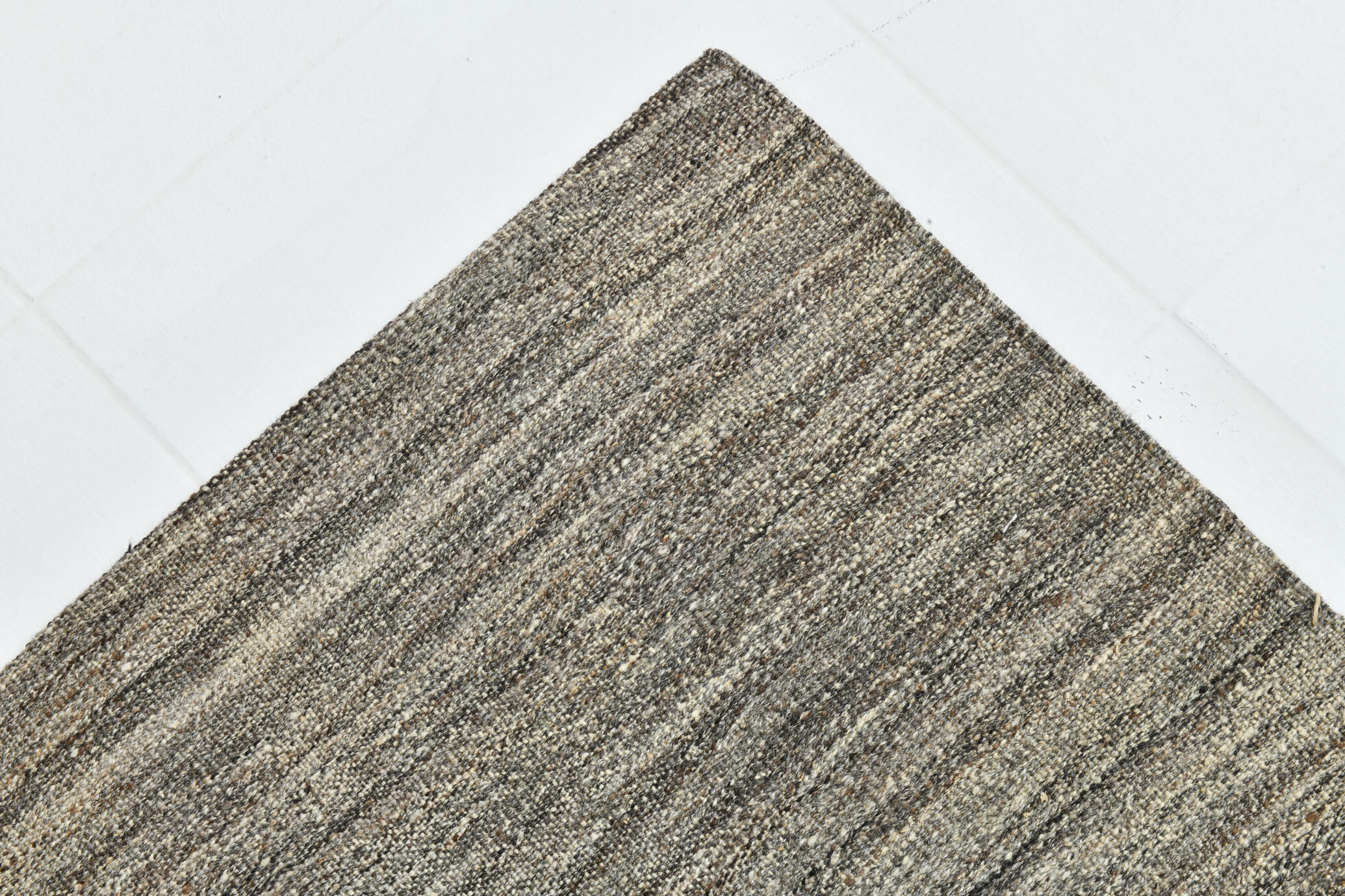 Shades of brown vintage runner rug 75x225cm