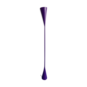 Purple floor lamp
