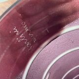 Barbini Murano Purple Vase - Vintage Signed