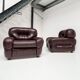 Fauteuil lounge italien attribué à Sapporo, années 1970