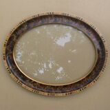 Beautiful old wooden oval frame - Art Deco 1920
