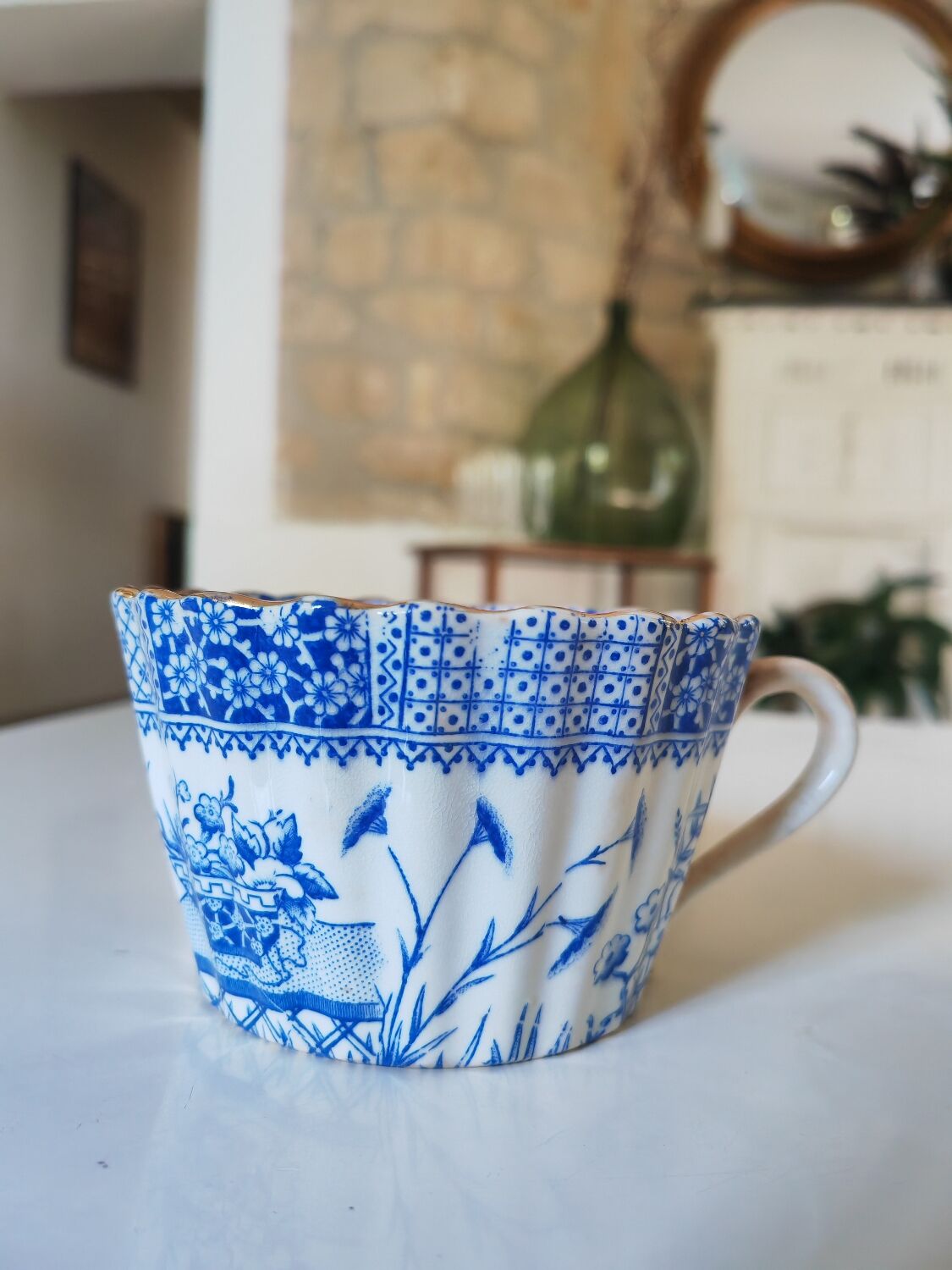 19th century chocolate or tea cup