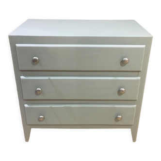 Chest of drawers 50s blue gray
