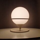 Vintage light bulb lamp on metal support 1980