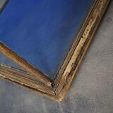 Mahogany showcase painted at the end of the nineteenth century