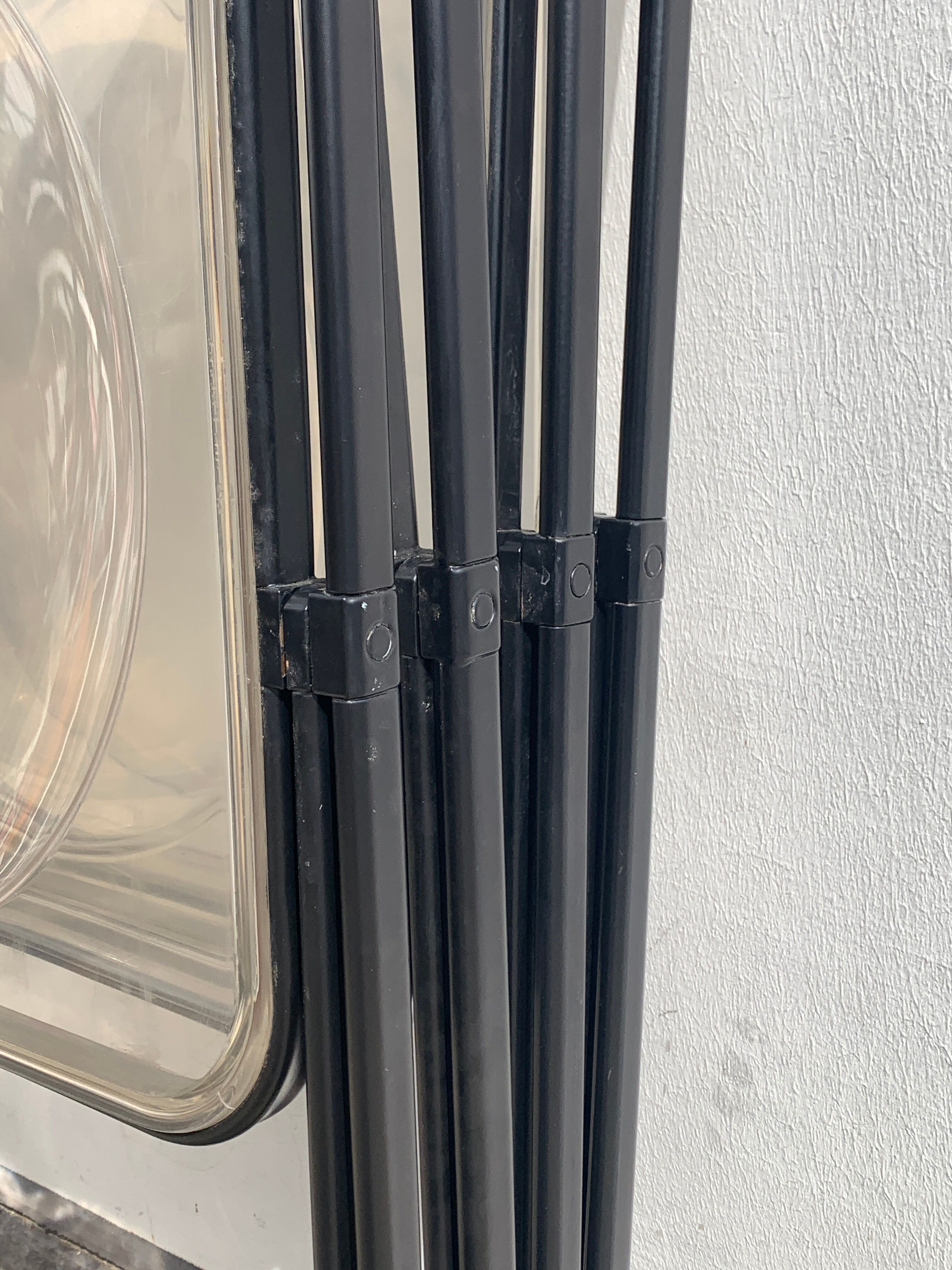 4 folding chairs design Stua Patent, 1970