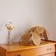 Paire de suspensions fleur de lotus vintage