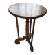 19th century oak pedestal console