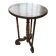 19th century oak pedestal console