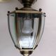 6-sided beveled glass lantern pendant light