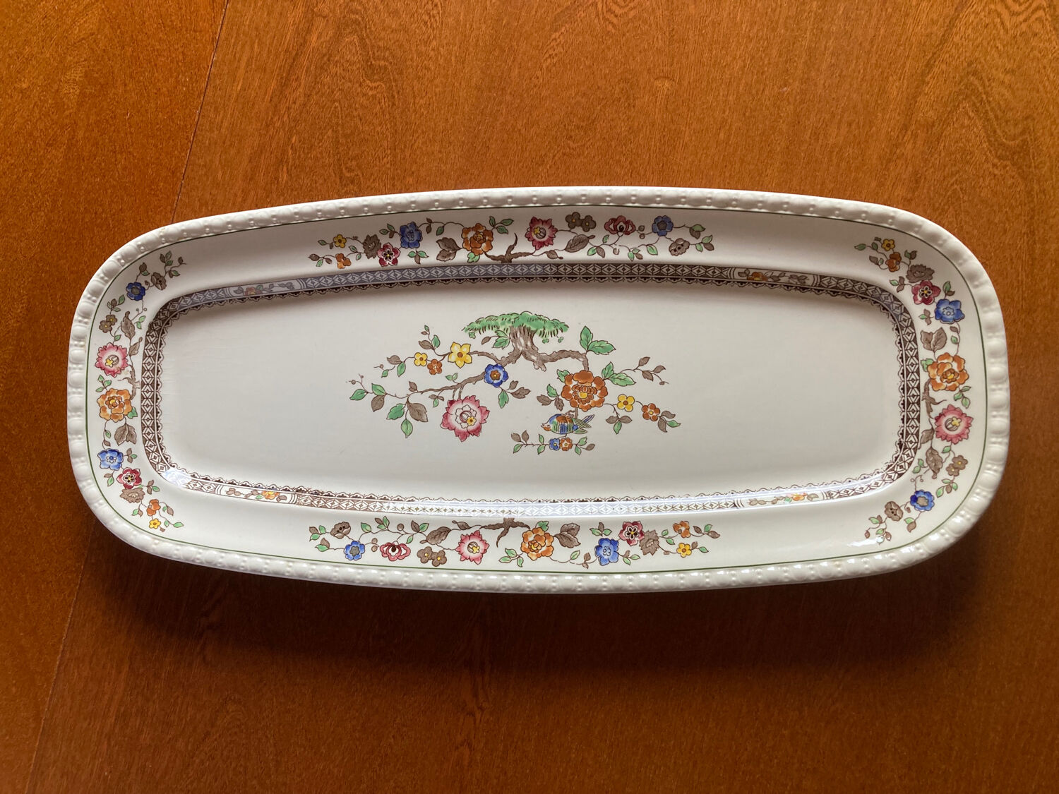 Plat de service Villeroy et Boch service Nanking