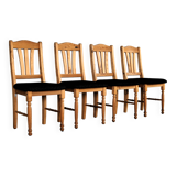 vintage dining room chairs | chairs | pine | 70's
