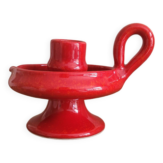 La Redoute x Selency ceramic candle holder 12 red