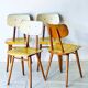 Chaises de bistrot par Ton, années 1950