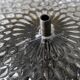 Ceiling lamp brass and vintage glass Foundry Ghidini