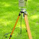Cremer cinema projector on wooden tripod