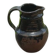 Glazed terracotta pitcher, France, 1980s