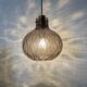 Limburg Glashütte glass hanging lamp , 1970s