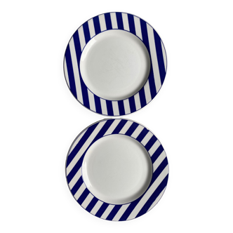 Italian earthenware plates