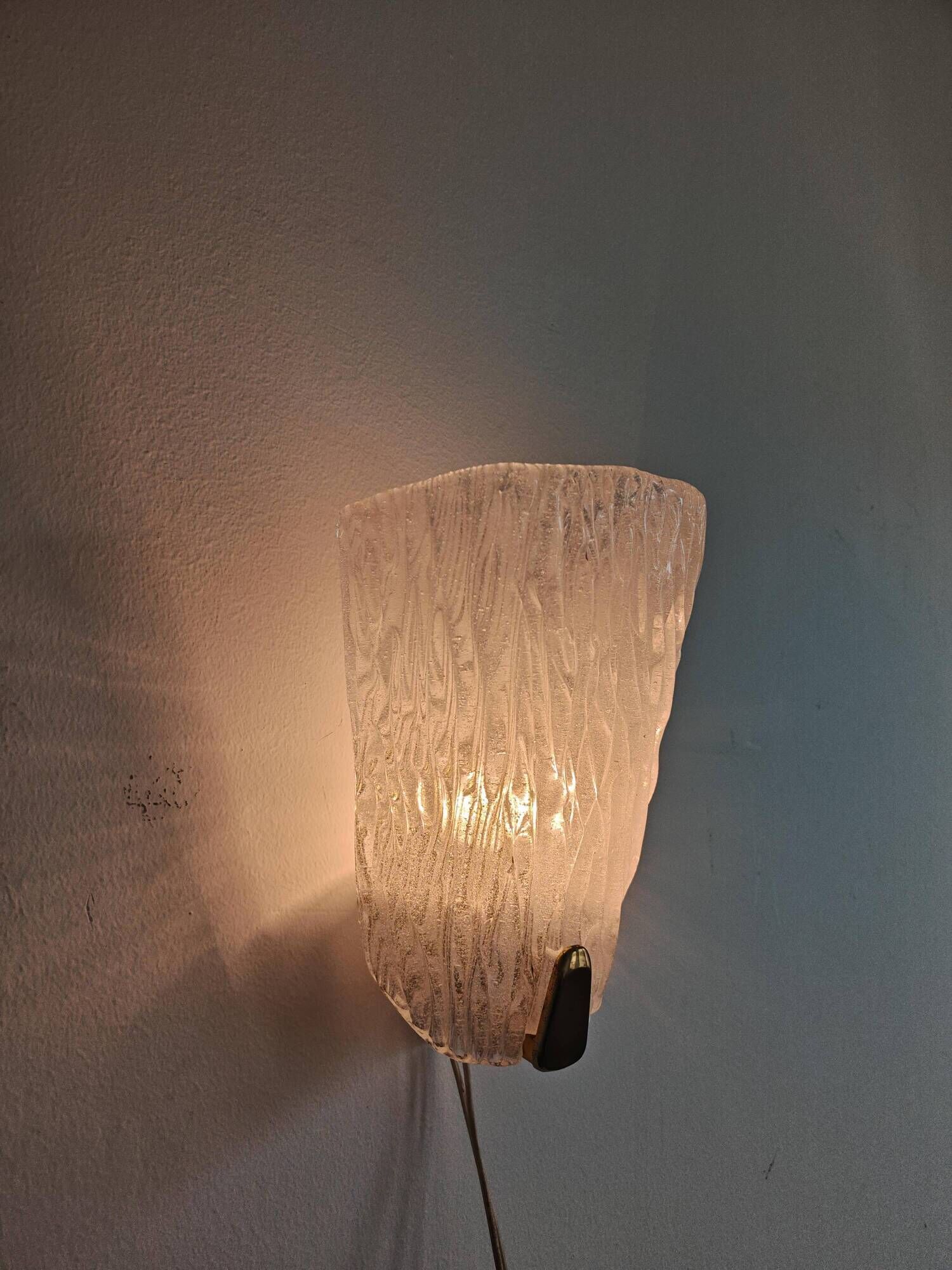 Pair of Mid Century Modern wall sconces by J. T. Kalmar, 1960s