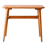 Decorative birch coffee table with magazine rack