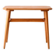 Decorative birch coffee table with magazine rack