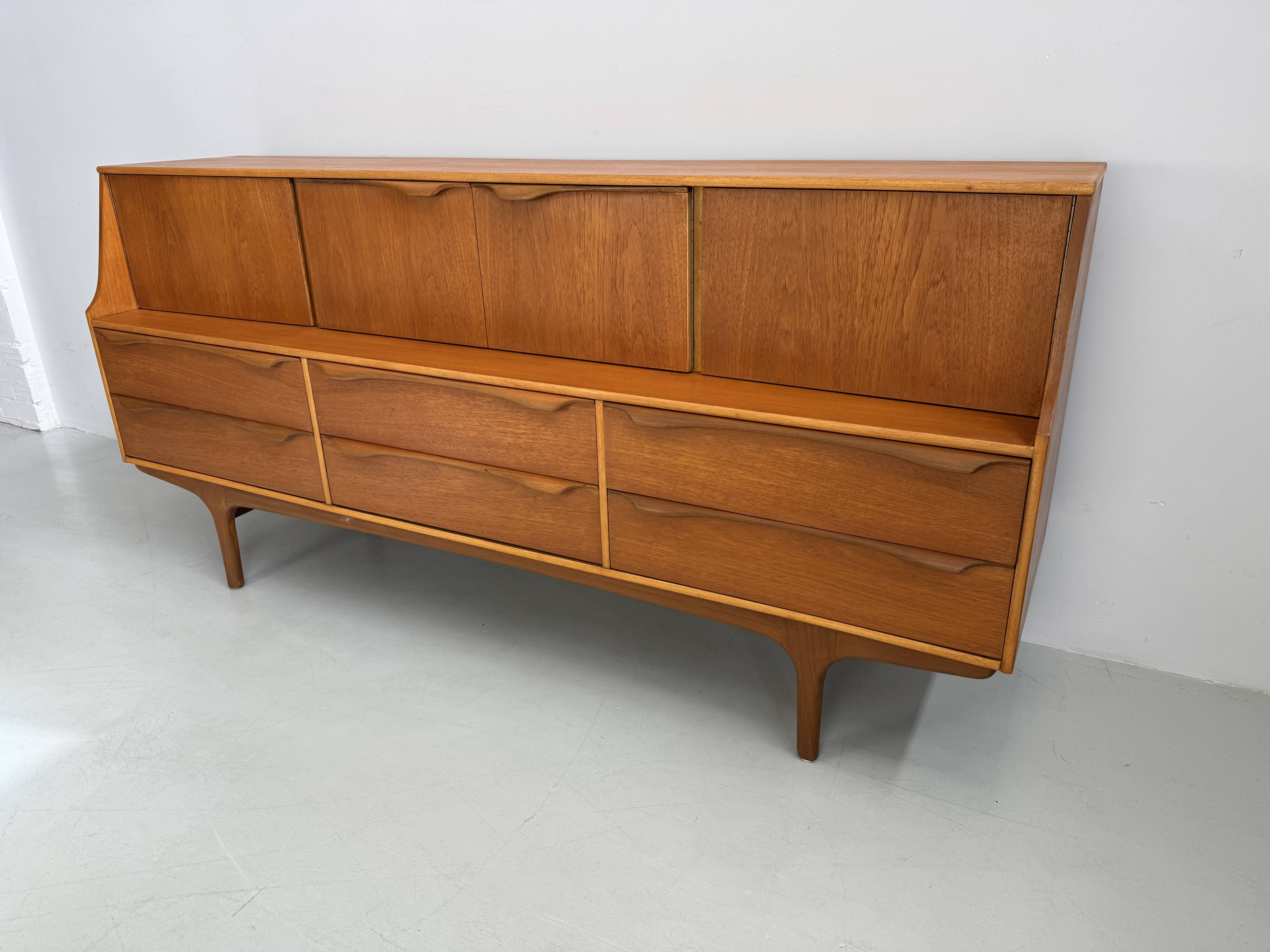 Unique designer sideboard from the 1960s  by Sutcliffe Todmorden.