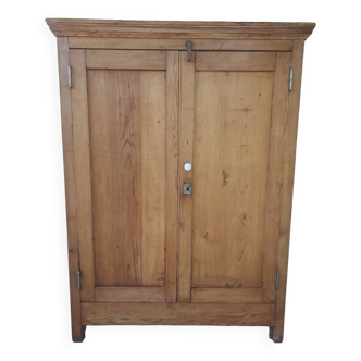 Armoire ancienne pin petite taille