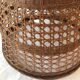 Vintage wicker suspension