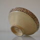 Ancient berbere ceramic dish signed north africa
