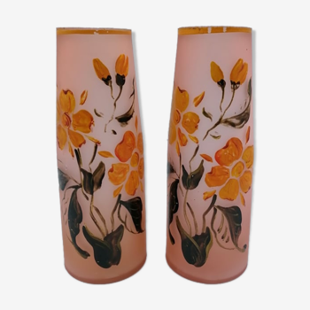 Pair of art deco vases