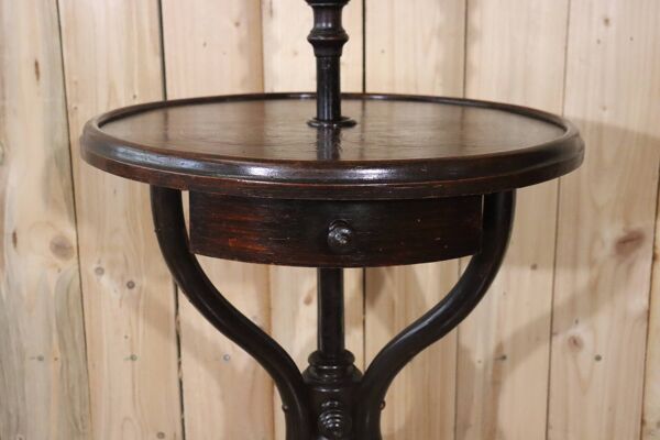 Meuble de toilette bois courbé style Thonet