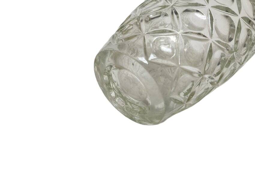 Art Deco crystal vase, former Czechoslovakia, 1950s