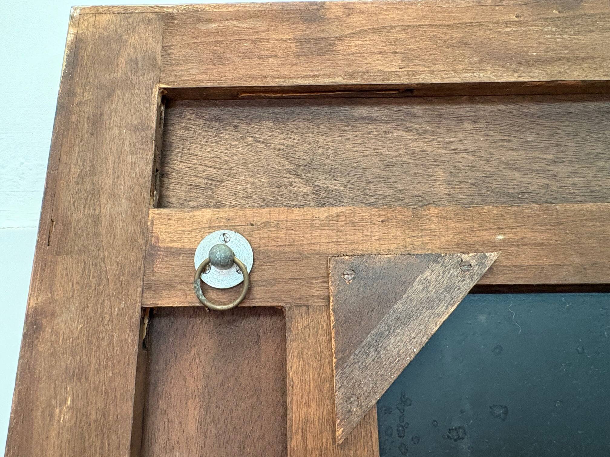 Large antique engraved and gilded wall mirror – Venetian style