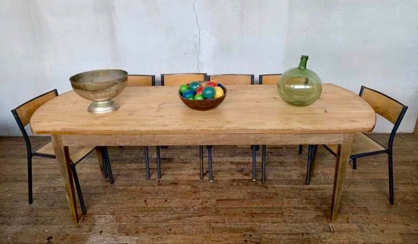 Former large farm table