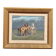 Original Swedish Oil on Canvas – “Horses” – Signed – Vintage & Framed – 59.5 × 49.5 cm