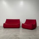 Saké sofa and armchair set by Pascal Mourgue for Cinna