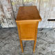 Antique Nightstand Light Wood Vintage Case