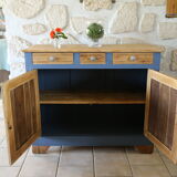 Blue parisian buffet