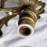 Wall light bronze style Louis XV