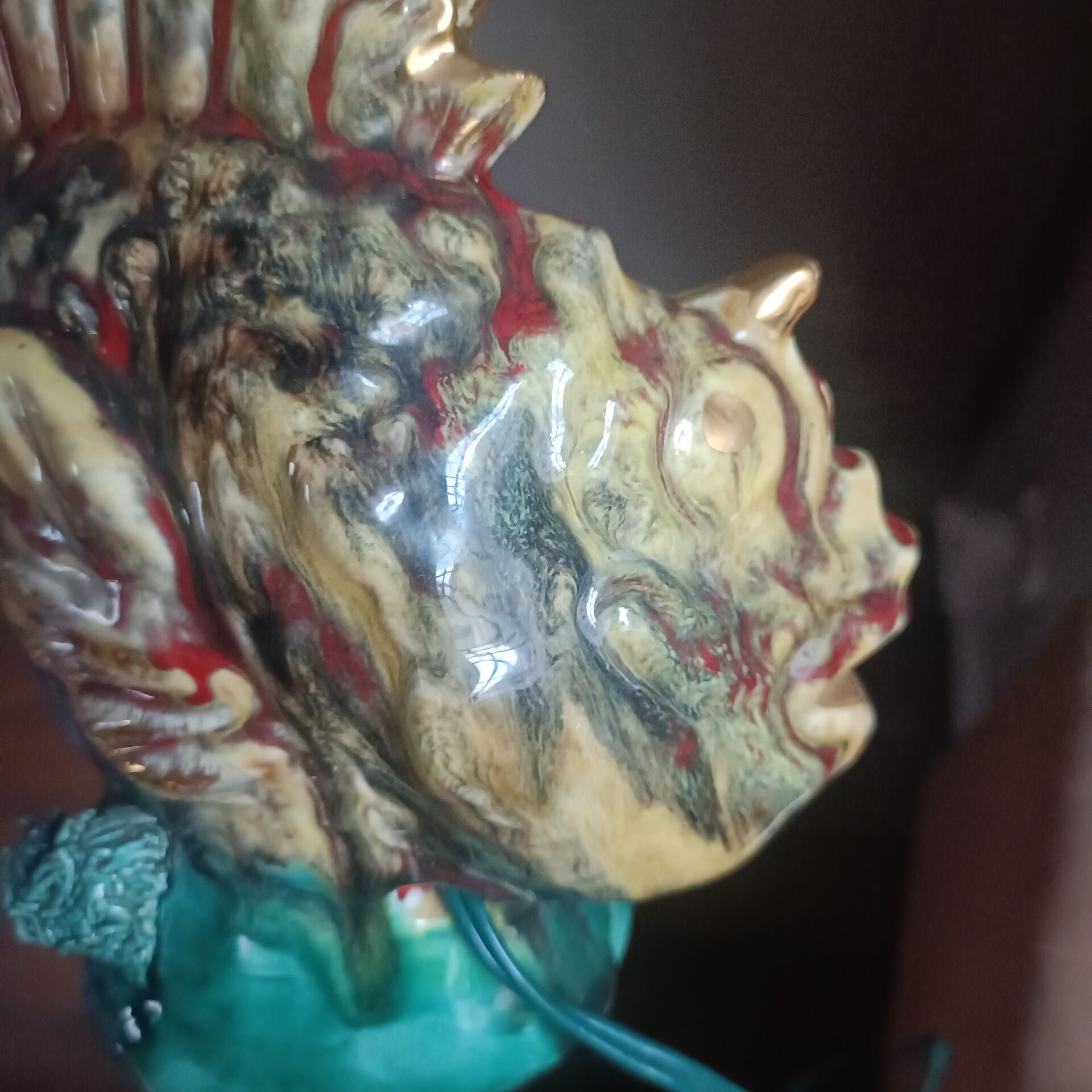 Lampe veilleuse poisson Vallauris