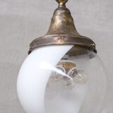Two Tone Antique French Pendant Light