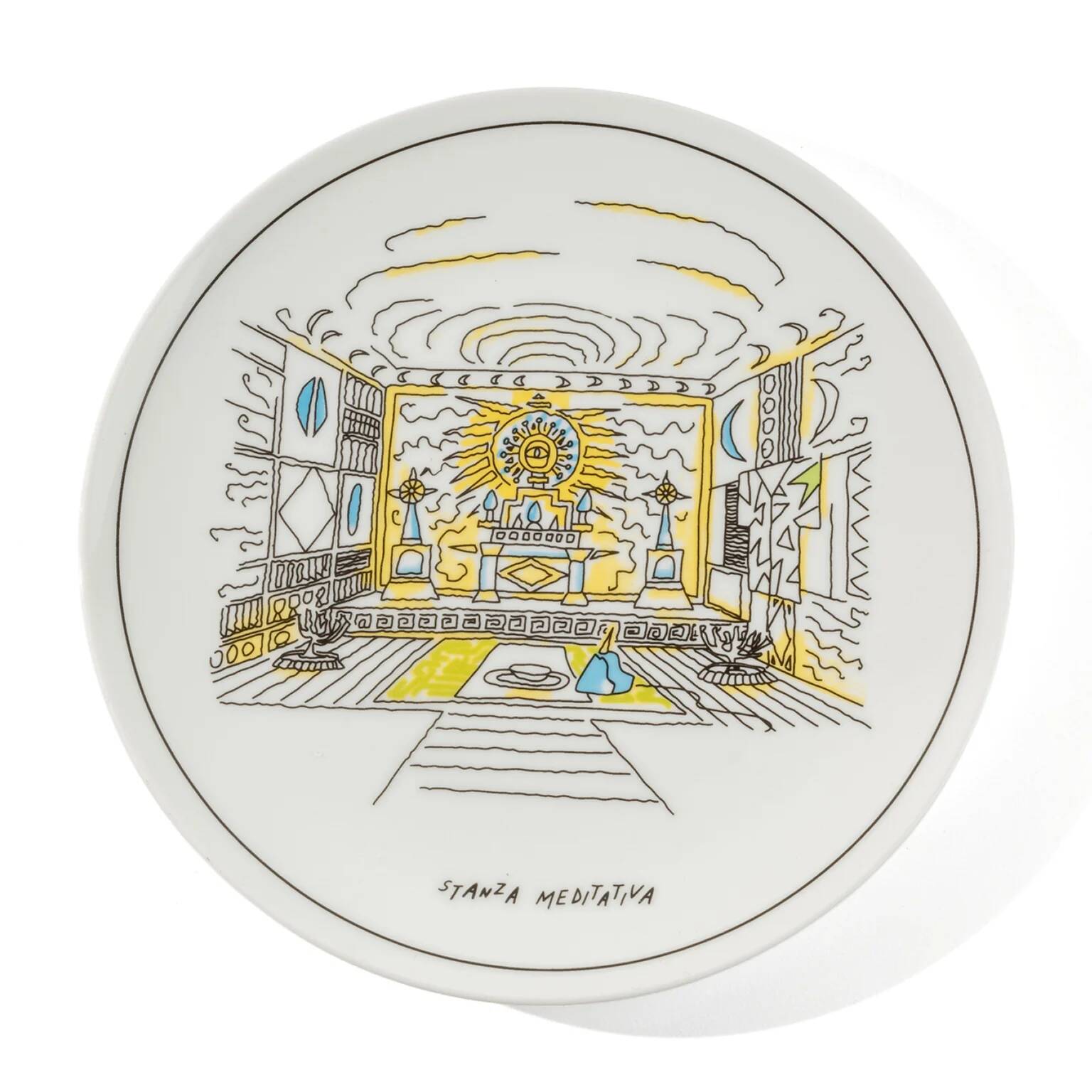 "De Gustibus" plates by Alessandro Mendini for Design Memorabilia, 2014